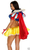 Sexy Forplay Snow White Princess Storybook Costume 4pc 553415