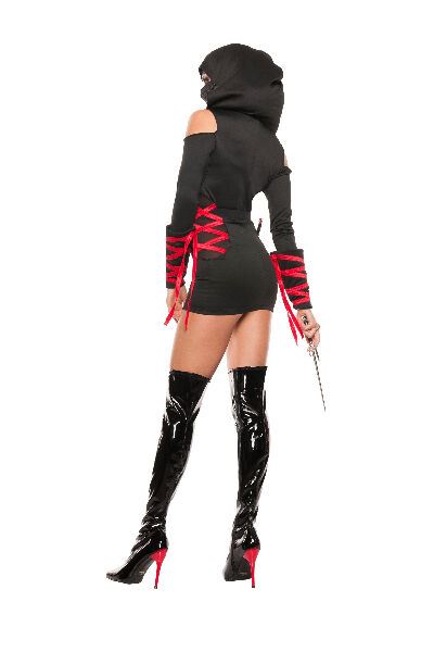 Sexy Starline Strapped Up Ninja Mini Dress 3pc Costume S5163 Kali Kouture Boutique Sexy Starline Strapped Up Ninja Mini Dress 3pc Costume S5163 Kali Kouture Boutique