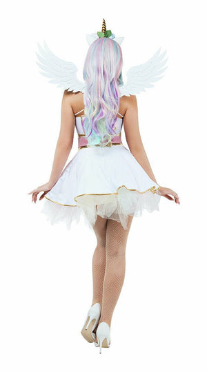 Sexy Starline Pastel Pony Unicorn White Dress Costume S9028 ~ S-5X