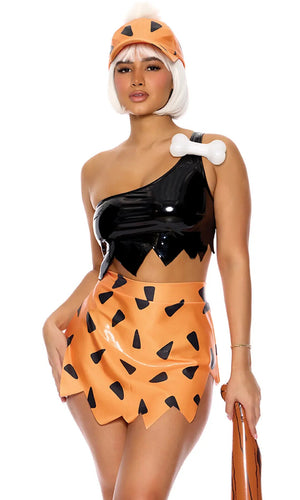 Sexy Forplay BAM! 5pc Cartoon Character Flintstones Costume 554856