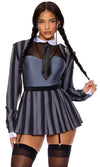 Sexy Forplay Class On Wednesday Movie Character Addams Family Costume 554871