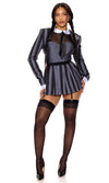 Sexy Forplay Class On Wednesday Movie Character Addams Family Costume 554871