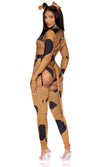 Sexy Forplay Doggie Detective Cartoon Bodysuit 5pc Scooby Costume 554828