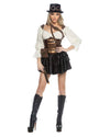 Roma 7pc Sexy Steampunk Darling Deluxe Costume 6598