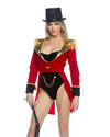 Roma 4pc Sexy 3 Ring Hottie Circus Ring Leader Costume 6576