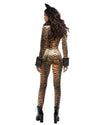 Roma 2pc Sexy Tantalizing Tigress Catsuit w/ Faux Fur Costume 6574