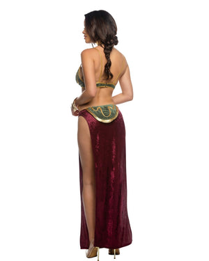 Roma 3pc Sexy Far Off Galaxy Princess Star Wars Leia Slave Costume 6563
