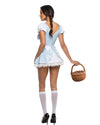 Roma 1pc Sexy Kansas Sweetheart Wizard of Oz Dorothy Dress Costume 6561