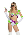 Roma 3pc Sexy Light Year Vixen Toy Story Buzz  Costume 6554