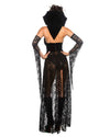Roma 4pc Sexy Dark Romance Vampiress Gown Costume 6546