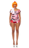 Sexy Forplay  All Grown Up Pebbles Flintstones 5pc Costume 555264