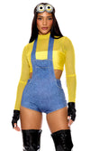 Sexy Forplay Boo Yah Despicable Movie Character 4pc Costume 554877