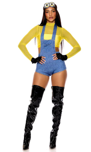 Sexy Forplay Boo Yah Despicable Movie Character 4pc Costume 554877