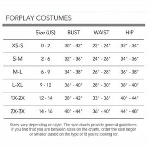 Sexy Forplay Boo Yah Despicable Movie Character 4pc Costume 554877