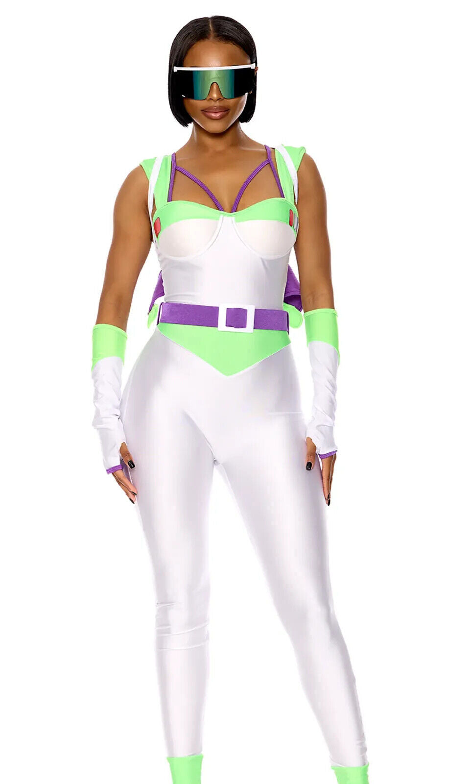 Sexy Forplay Space Ranger Buzz Lightyear Jumpsuit Toy Story 5pc Costume 554863