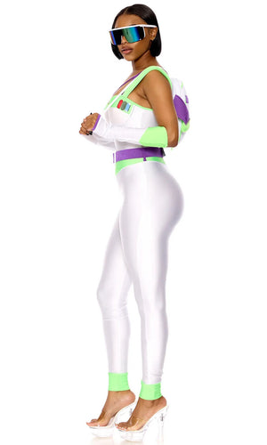 Sexy Forplay Space Ranger Buzz Lightyear Jumpsuit Toy Story 5pc Costume 554863