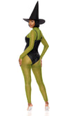 Sexy Forplay Wicked West Witch Movie Character 4pc Wizard of Oz Costume 554829