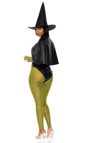 Sexy Forplay Wicked West Witch Movie Character 4pc Wizard of Oz Costume 554829