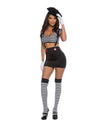 Roma 4pc Sexy Mesmerizing Mime Costume 6614