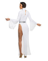 Roma 2pc Sexy Far Off Galaxy Heroine Star Wars Leia White DressCostume 6565