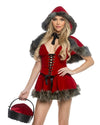 Roma 3pc Sexy Enchanted Forest Red Velvet Dress Riding Hood Costume 6559