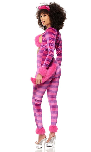 Forplay Whisker Wonderland Storybook Pink Velvet Cheshire Cat Costume 555306