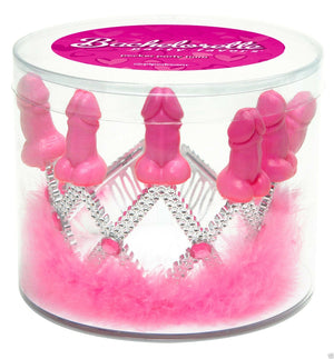 Pipedream Bachelorette Pink Pecker Party Tiara Crown