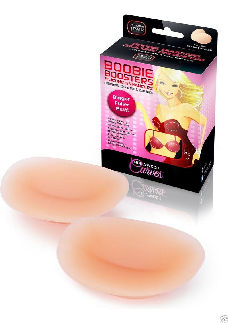HOLLYWOOD CURVES BOOBIE BOOSTERS SILICONE ENHANCER Instant Cleavage