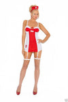 Sexy Flirty Nurse Dress Costume 2pc Lingerie Set Elegant Moments 9084
