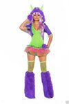 Sexy One Eyed Monster Dress Costume 2pc Elegant Moments 9981