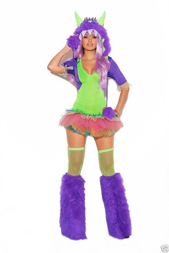 Sexy One Eyed Monster Dress Costume 2pc Elegant Moments 9981