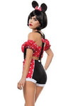 Sexy Starline Micie Mickey Mouse 4pc Polka Dot Costume S4565