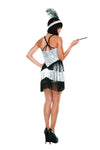 Sexy Starline Boardwalk Flapper Sequin & Fringe Mini Dress Costume S-2X S3019
