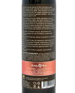 Earthly Body All Natural Body & Massage Oil 8oz
