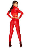 Sexy Forplay Hungry For More Red Hunger Games Katniss 8pc Costume 556528