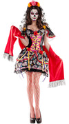Party King La Catrina Day Dead Body Shaper Dress Costume PK365 ~ Also Plus Sizes