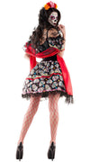 Party King La Catrina Day Dead Body Shaper Dress Costume PK365 ~ Also Plus Sizes