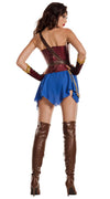 Sexy Party King Glamazonian Wonder Warrior Woman Corset Dress Costume PK868