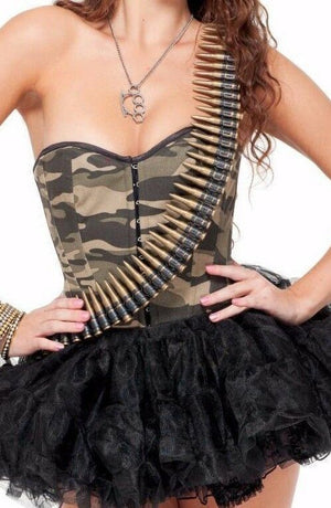 Bullet Sash Military Army Soldier Bandolier Costume Accessory 992300