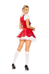Roma Beer Wench Girl Oktoberfest Red & White Dress Costume 4947