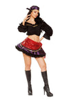 Roma Sexy Traveling Gypsy Fortune Teller 4pc Costume 4933