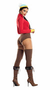 Sexy Starline Erika C Brown Red LS Romper South Park Eric Costume S8036
