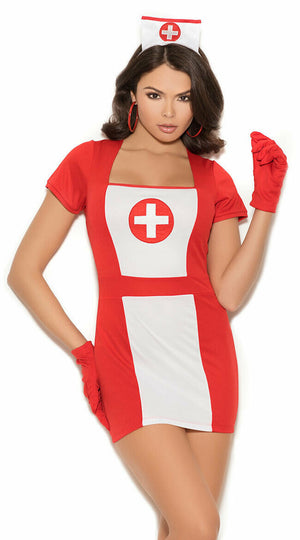 Elegant Moments Naughty Nurse Dress Costume Elegant Moments Sizes S-4X 99080