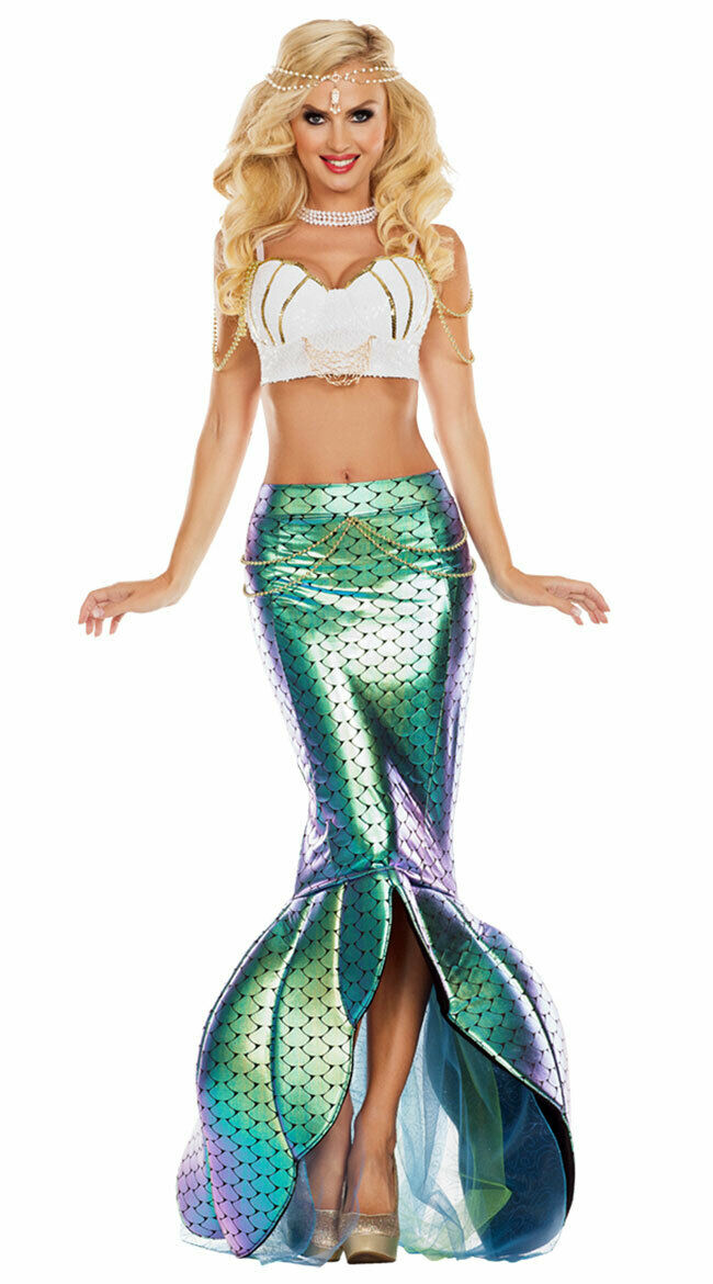 Party King Sexy Under The Sea Iridescent Mermaid Deluxe Costume PK845