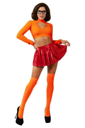 Sexy Starline Brainy Babe Velma Scooby-Doo Cartoon Costume S2122
