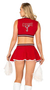 Roma School Spirit Cheerleader Red 3pc Costume 5126