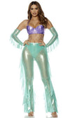 Forplay Sexy Sea Me Mermaid Aqua 4pc Costume 552946