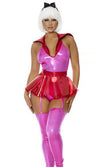 Sexy Forplay Let's Jet Pink Bodysuit Judy Jetson Costume 552910