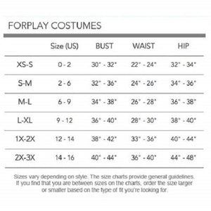 Sexy Forplay Watch Out Babe Lifeguard Red 5pc Costume 552924