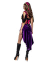 Roma Gypsy Fortune Teller Corset Dress 3pc Costume 6210